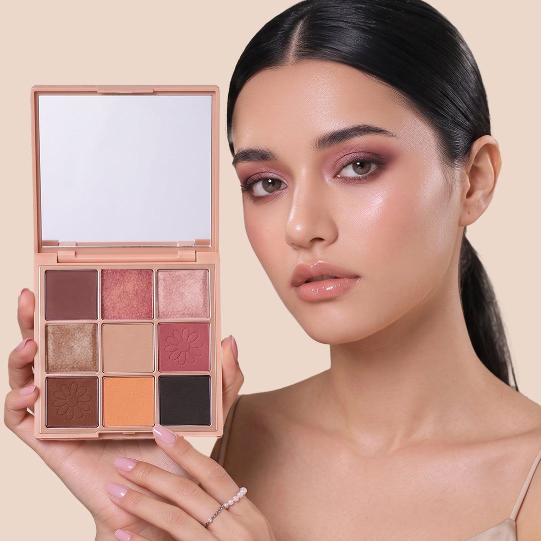 Flicka 09 Colors Eyeshadow Palette