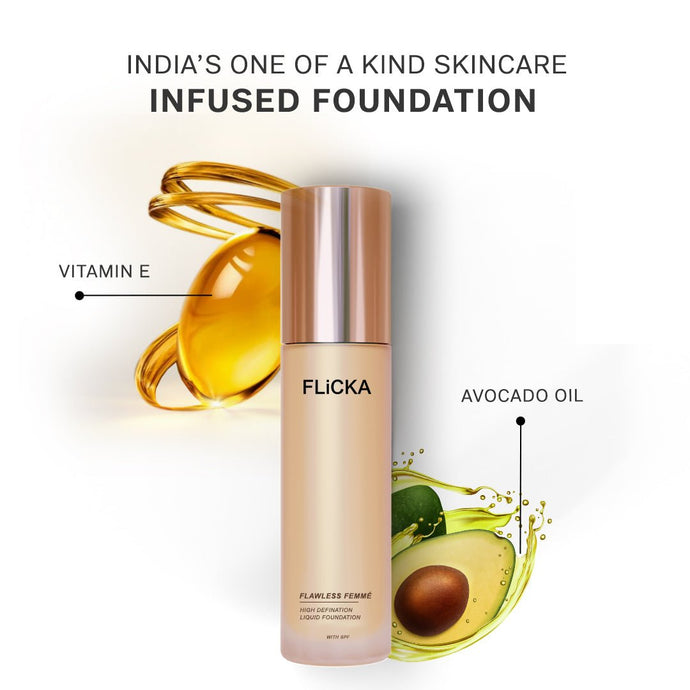 Flawless Femme HD Liquid Foundation - Flicka Cosmetics – Flicka ...