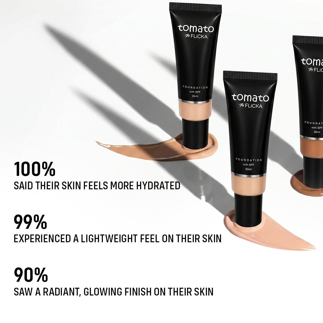 Tomato  Foundation Flickacosmetics