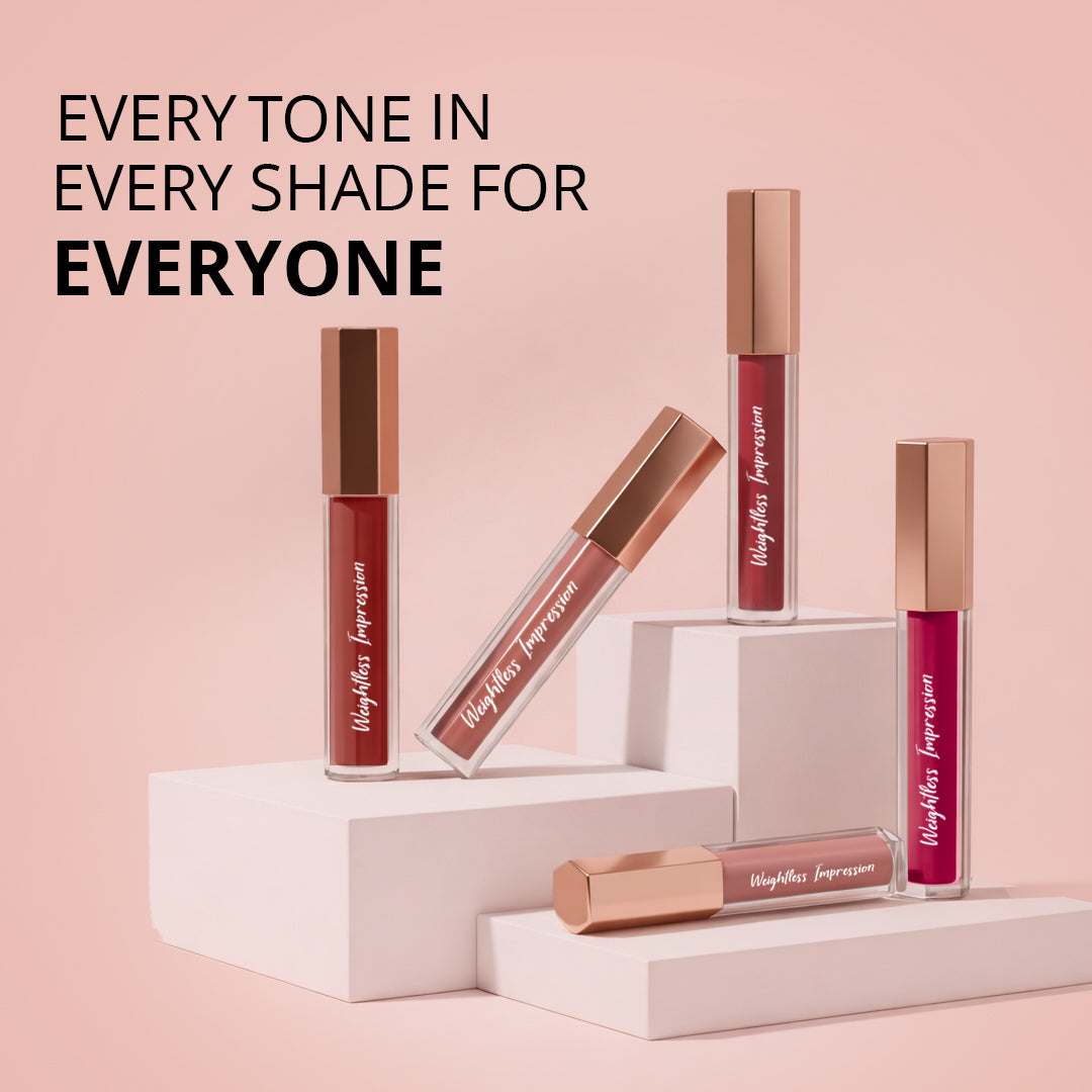 Weightless Impression Matte Liquid Lipstick Flickacosmetics