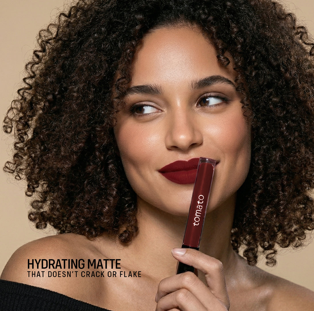 Tomato Liquid Matte Lipstick Flickacosmetics