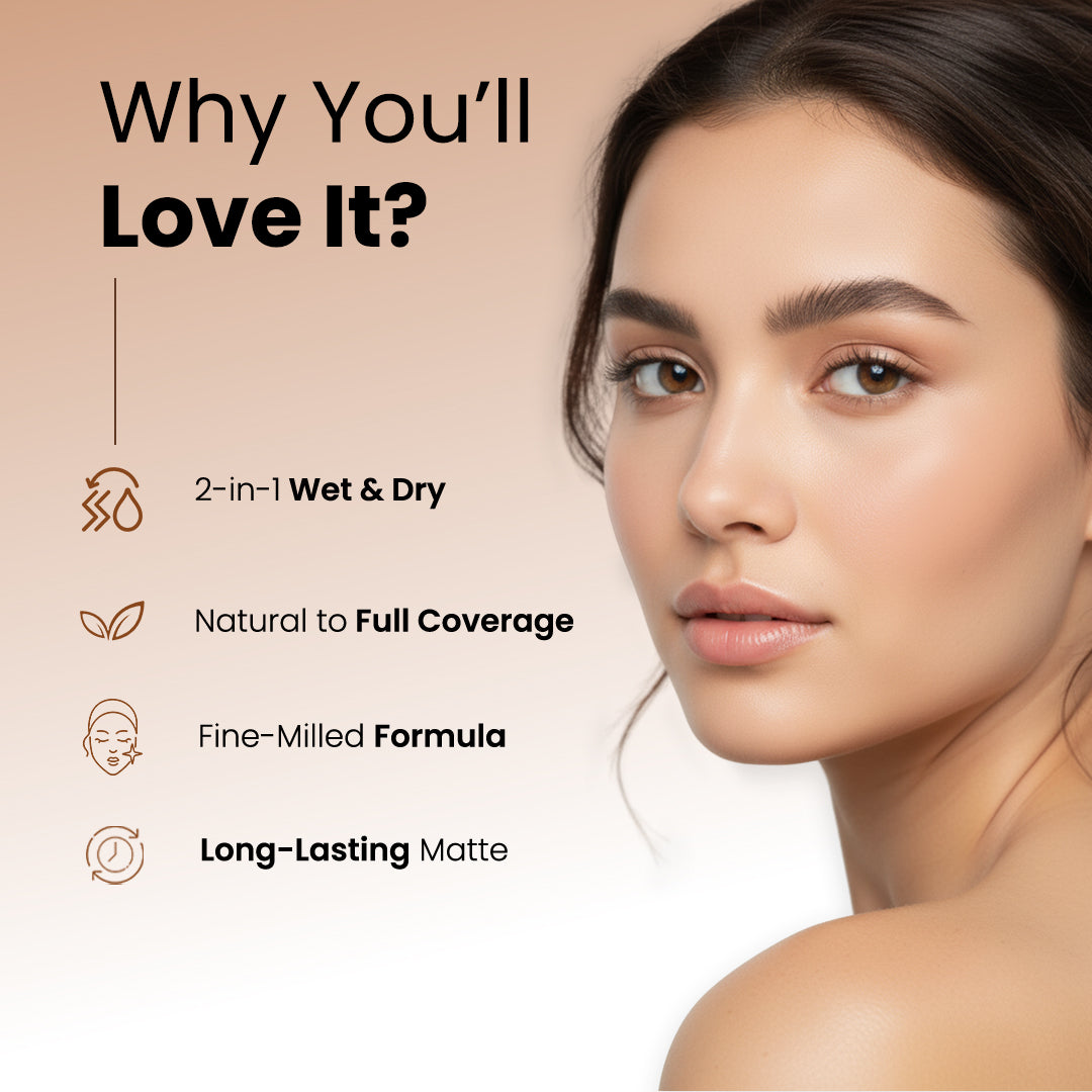 Dap & Dance - Pressed Powder Flicka Cosmetics India