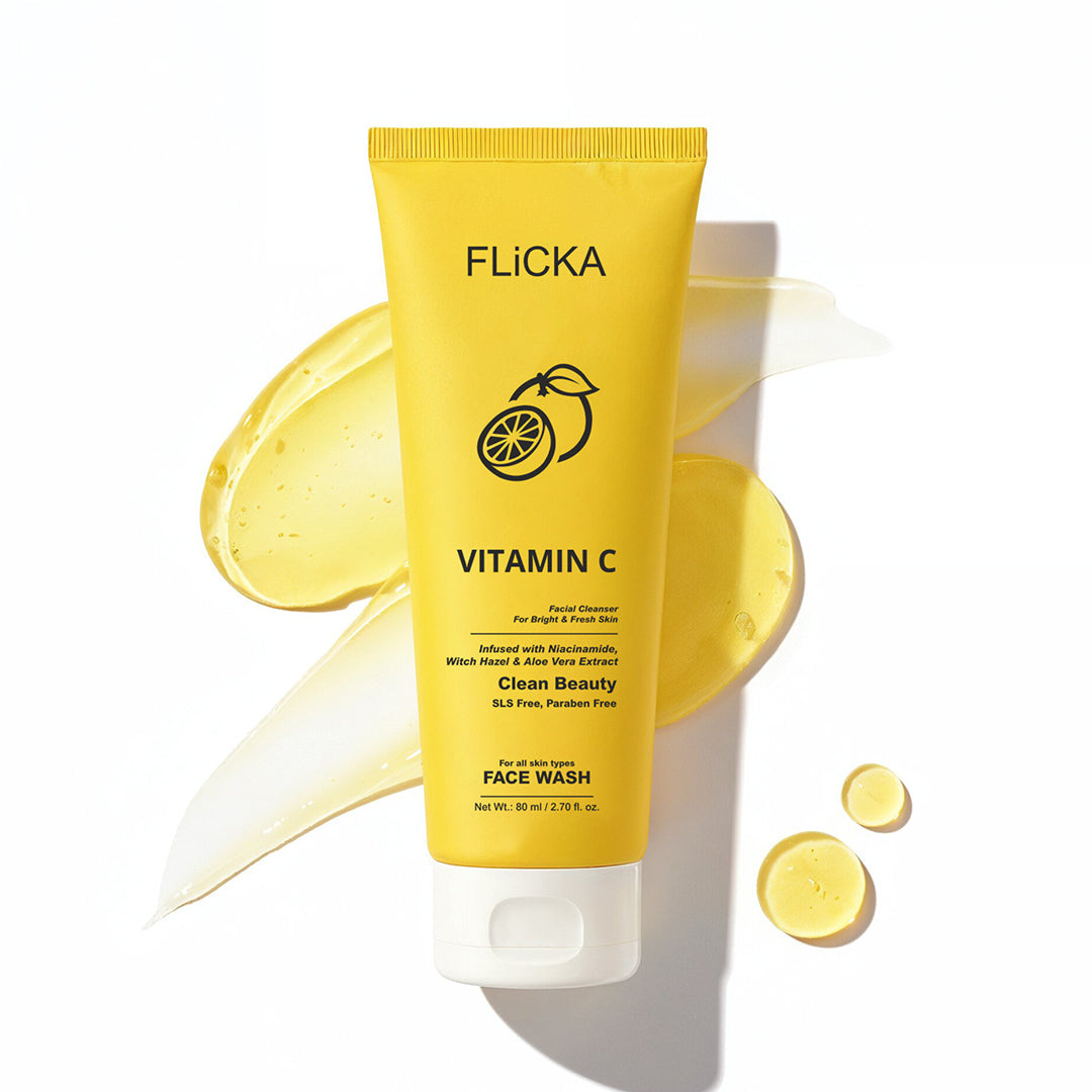 Vitamin C Facial Cleanser Flicka Cosmetics Pvt Ltd
