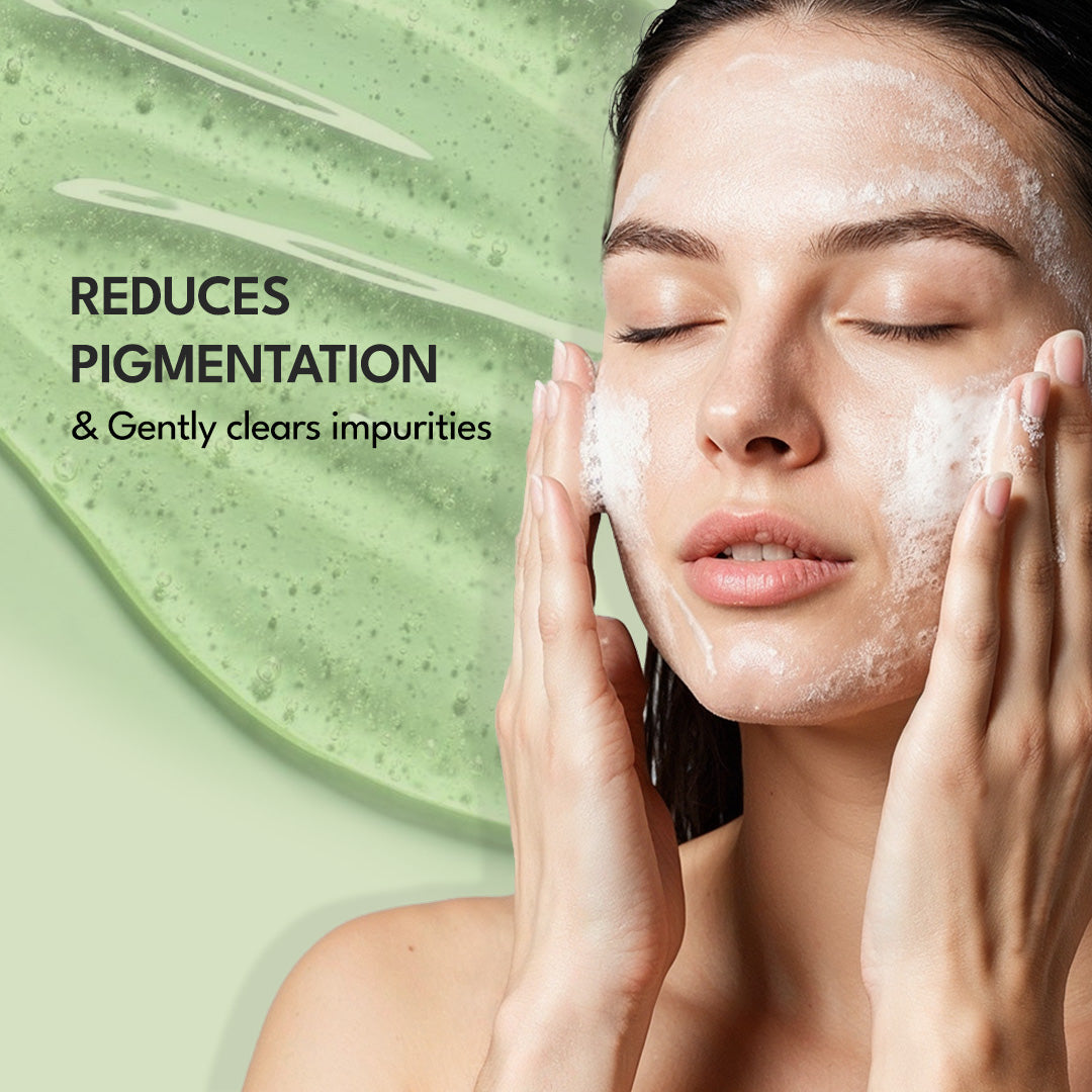 Green Tea Facial Cleanser Flicka Cosmetics Pvt Ltd