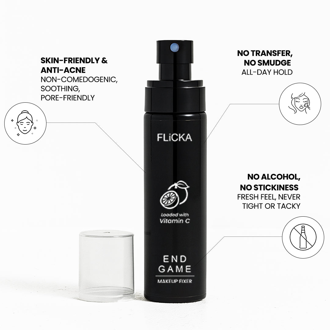 Prime Pout and Set Combo Flicka Cosmetics Pvt Ltd