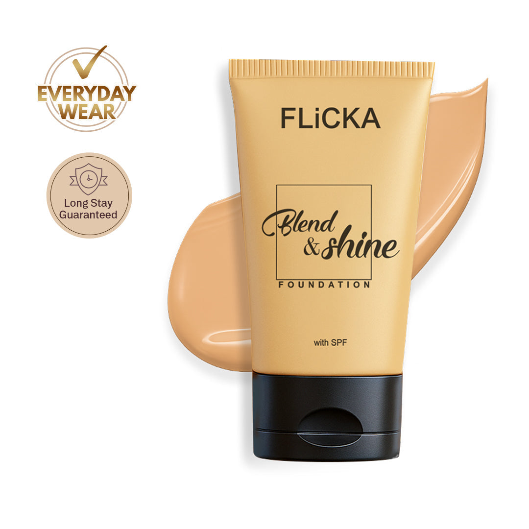 Blend & Shine Foundation Flickacosmetics