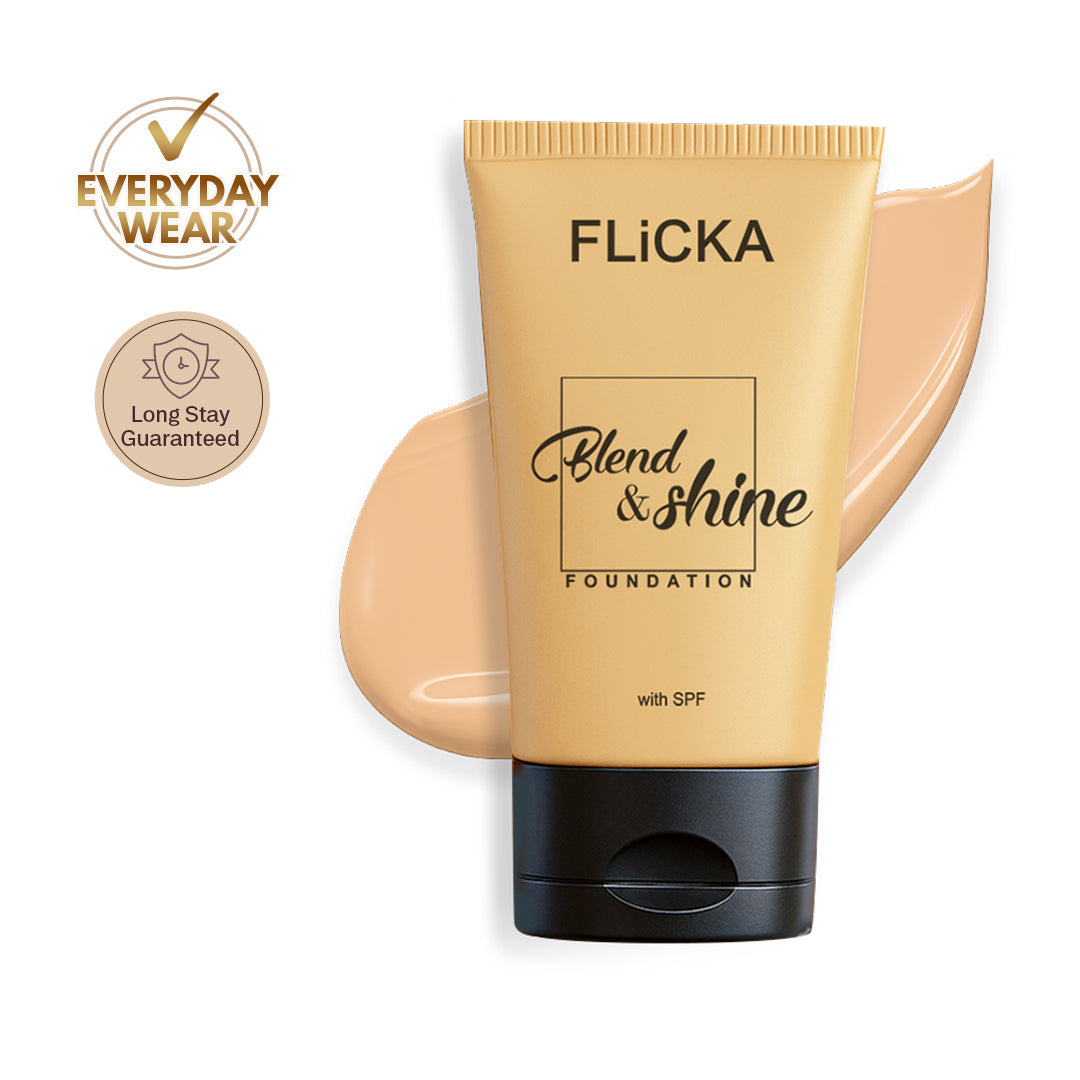 Blend & Shine Foundation Flickacosmetics