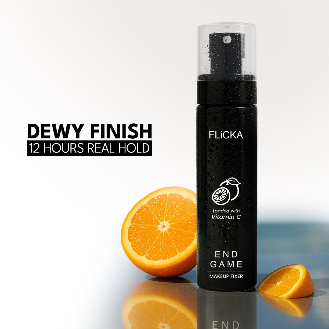 Flicka Cosmetics End Game Makeup Fixer - The Ultimate Vitamin C-Infused Setting Spray Flicka Cosmetics Pvt Ltd