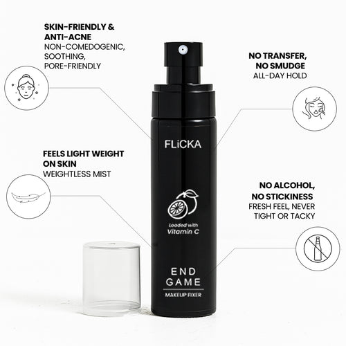 End Game Makeup Fixer - The Ultimate Vitamin C-Infused Setting Spray.