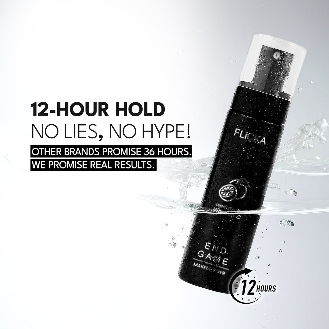 Flicka Cosmetics End Game Makeup Fixer - The Ultimate Vitamin C-Infused Setting Spray Flicka Cosmetics Pvt Ltd
