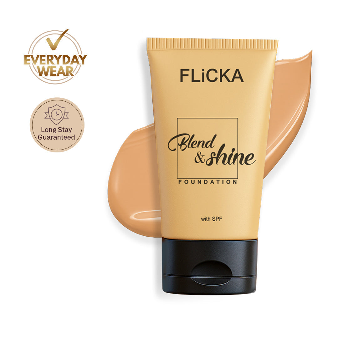 Blend & Shine Foundation Flickacosmetics