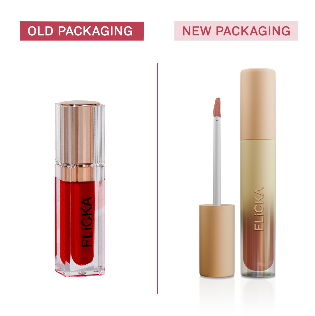 R U Ready Liquid Matte Lipstick - 06 Oat Meal flicka cosmetics india