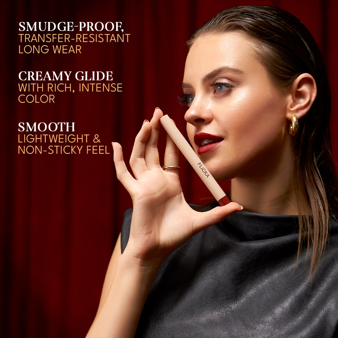 Standout - HD Transfer Proof Lipstick | Worlds Most Sold Shades Curated Into One Collection Flicka Cosmetics Pvt Ltd
