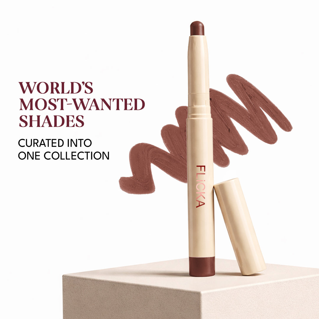 Standout - HD Transfer Proof Lipstick | Worlds Most Sold Shades Curated Into One Collection Flicka Cosmetics Pvt Ltd