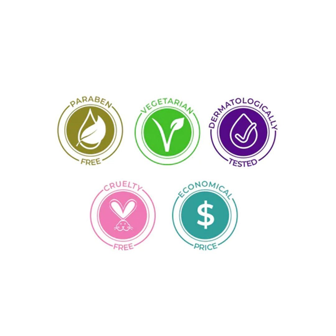 Flicka Silk Touch primer with Vitamin E aloe vera shea butter coconut oil