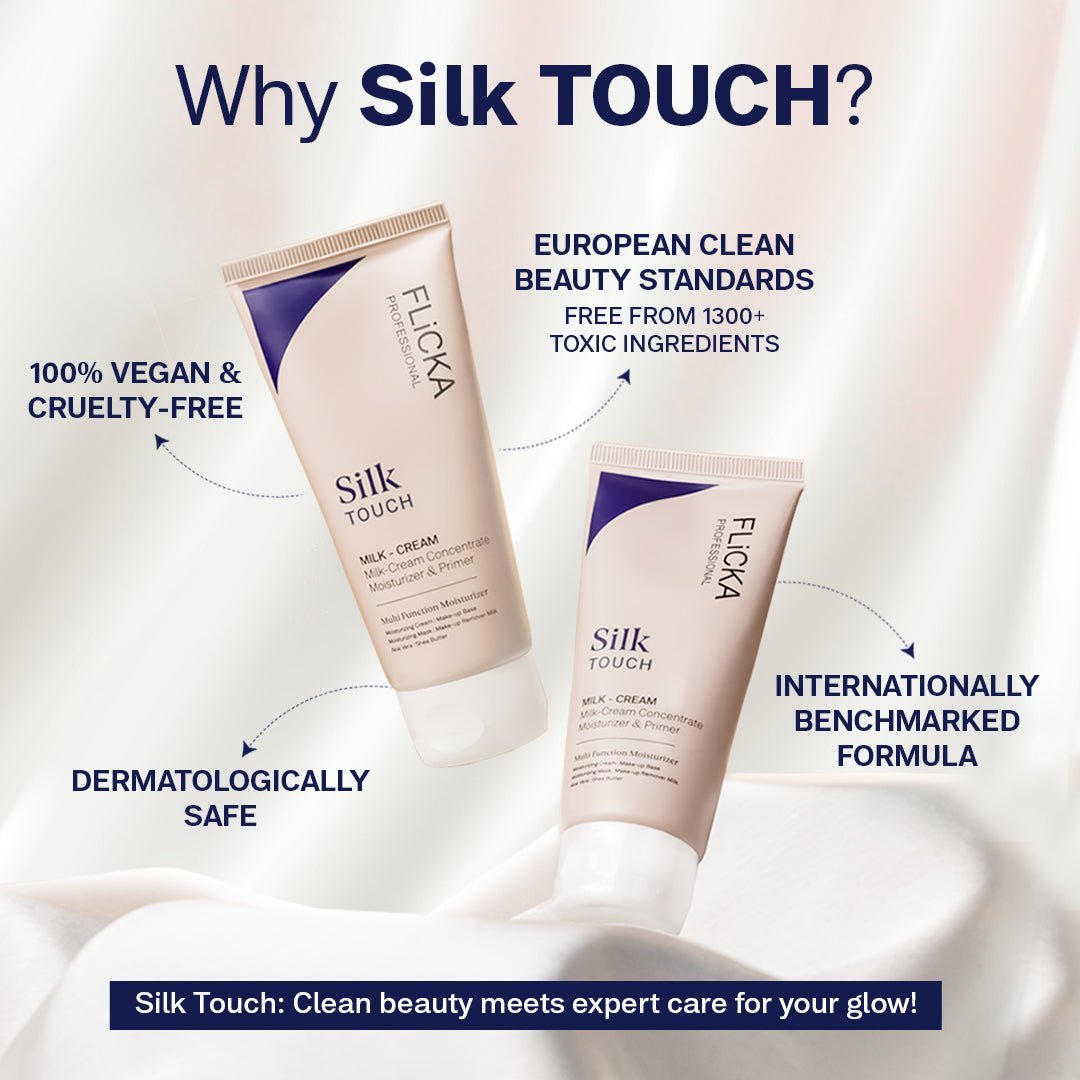 How to apply Flicka Silk Touch primer before foundation