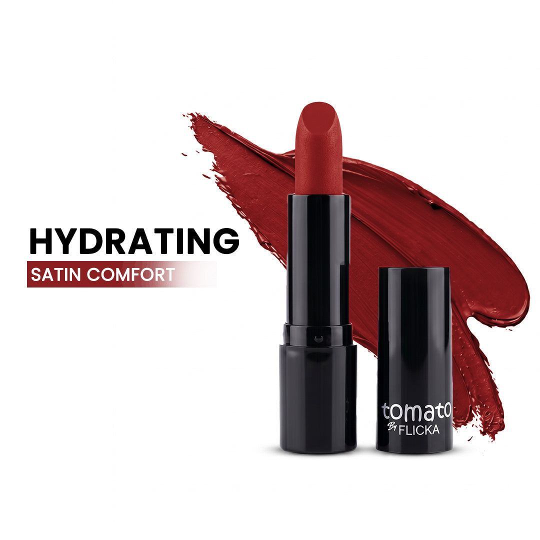 Tomato By Flicka Lipstick flicka cosmetics india