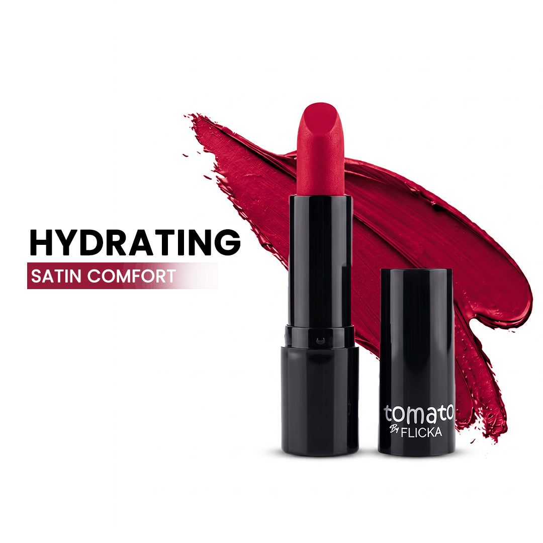 Tomato By Flicka Lipstick flicka cosmetics india
