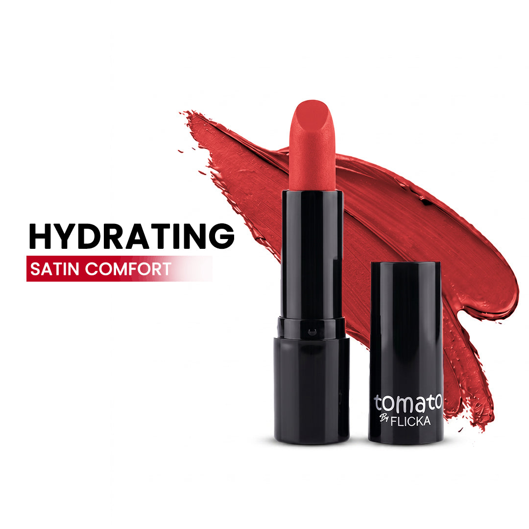 Tomato By Flicka Lipstick flicka cosmetics india