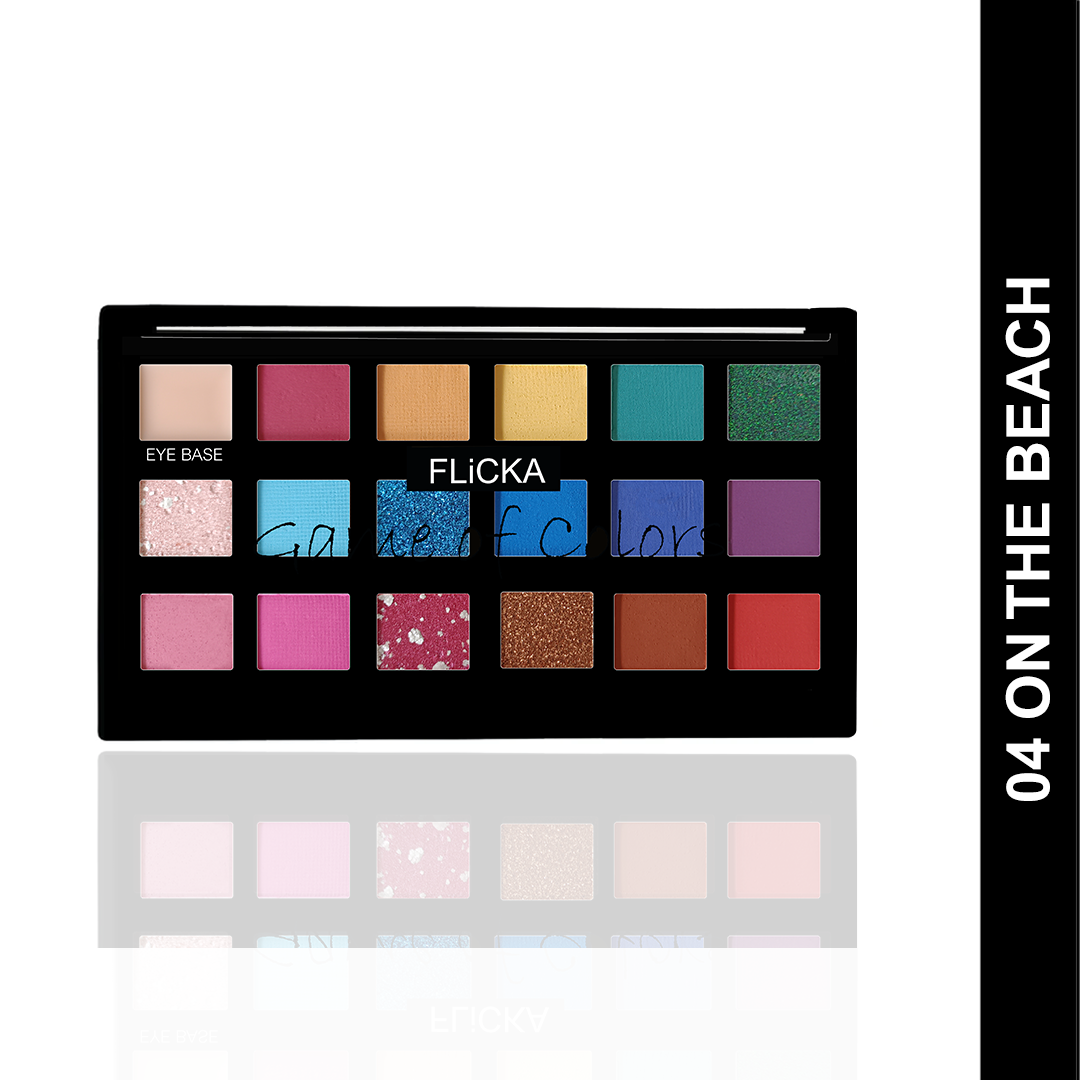 04 On the Beach _#1881bf // 12 Awesome Blossom _#5a0e2c // Black _#000000 // KIT _#eac9ae