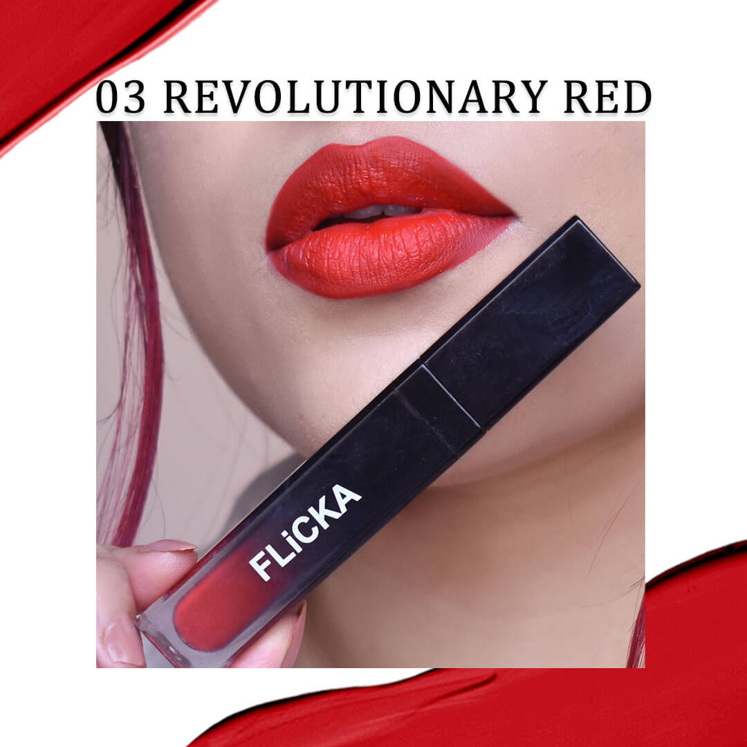 04 On the Beach _#1881bf // 03 Revolutionary Red _#ab252e // White _#fefefe // KIT _#eac9ae